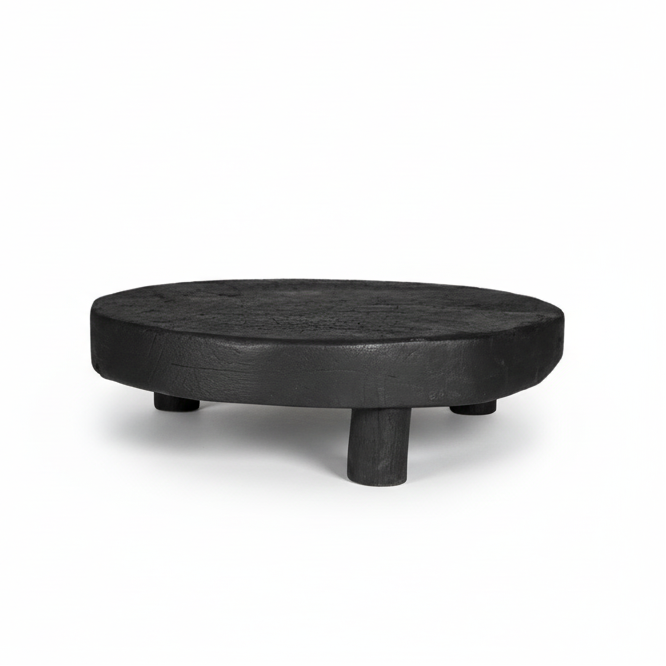 Nors Black Teak Stand