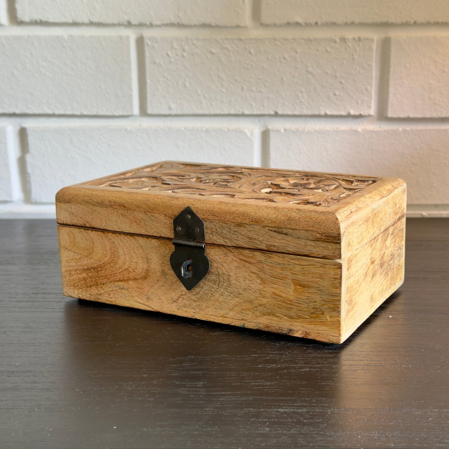 Florin Wooden Keepsake Box