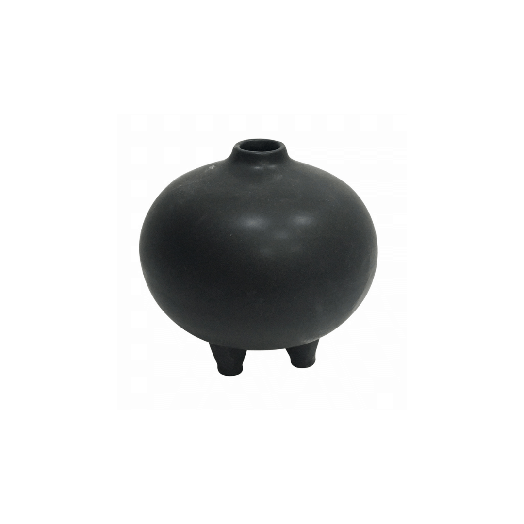 Noor Round Porcelain Vase
