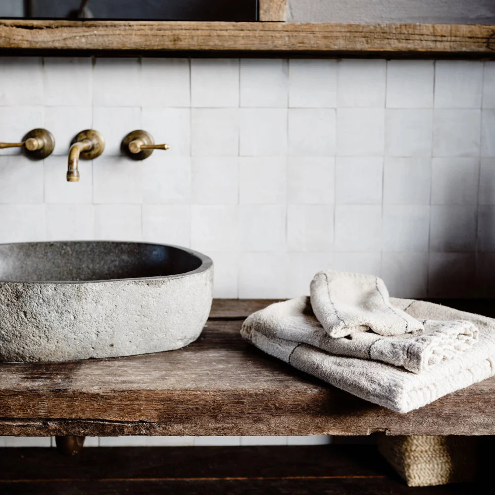 Retreat Linen Hand Towel (Set of 2)