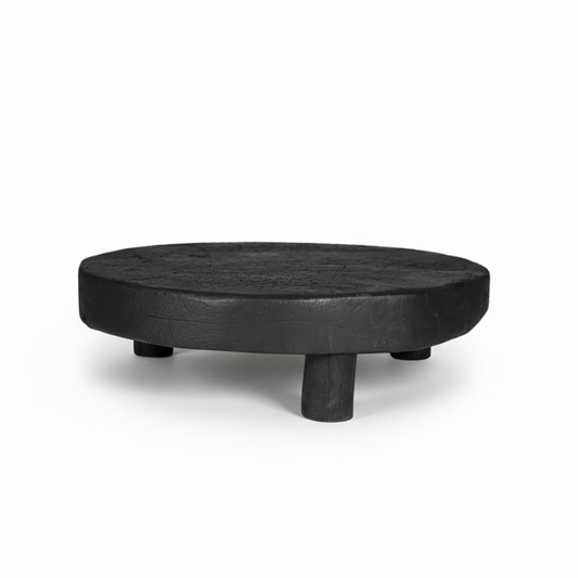 Nors Black Teak Stand