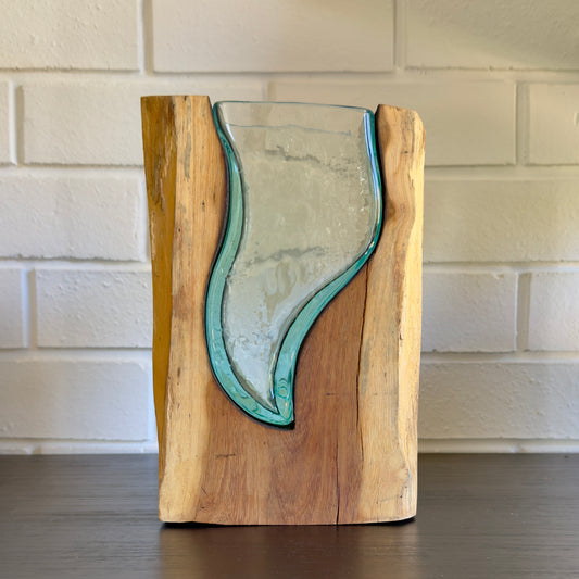 Liri Driftwood Glass Vase