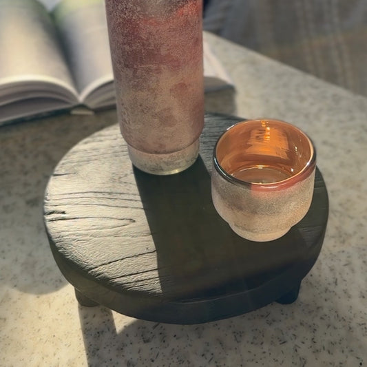 Nors Black Teak Stand