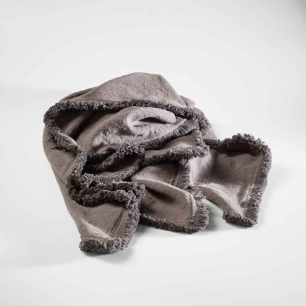Luca Boho Linen Throw